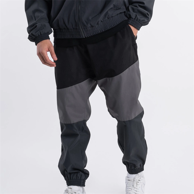 Comfortable Lightweight Training Gym Wear Oversized Fit Sporty Jacket Suit Running Zipped Pocket Men&prime; S Track Suit
