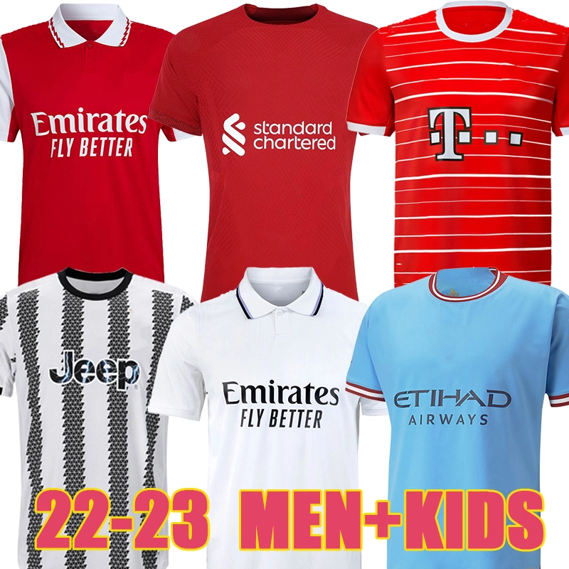 22 23 New Model Man Grade Thai Quality Soccer Jersey Benzema in Stock Mbappe Football Shirts