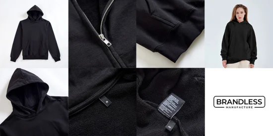 Wholesale Custom Clothing Cotton Blank Unisex Hoodie Sweat Suits Tracksuits Apparel Clothes Sports Wear T Shirt Crewneck Brand Logo Print Embroidery Accessories