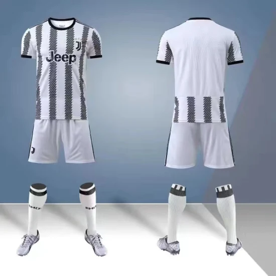 Men′ S Custom Short Long-Sleeved Football Jersey Barcelona Juventus Football Jerseys OEM
