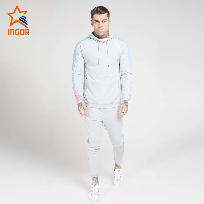 Custom Gym Wear Jogging Suits Set Two Pieces Training Wear Tracksuit Sports Wear