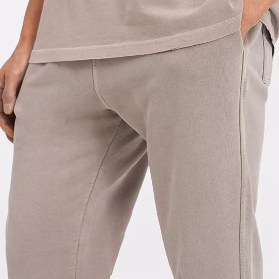 Terry Jogger Sport Streetwear Casual Pants Men Highest Quality Custom Screen Print Sweatpants