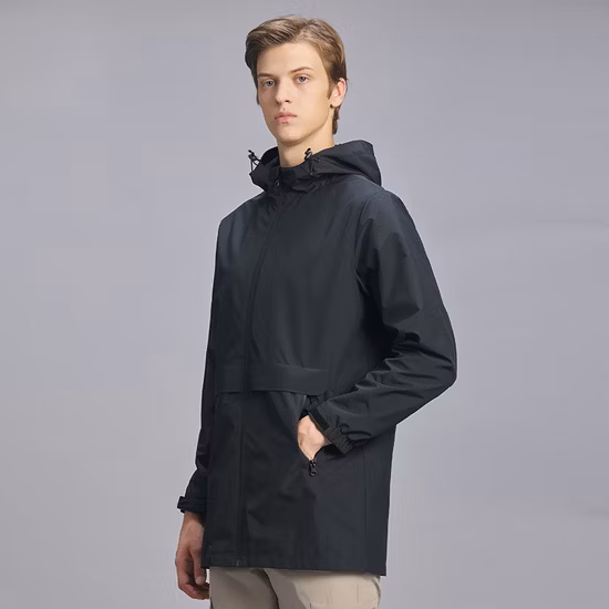 New Fashion Men Waterproof Windproof Breathable Softshell Rain Jacket