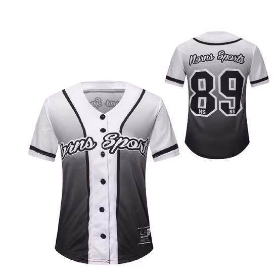 Personalized Sportswear Custom-Made Breathable Polyester Baseball Jersey