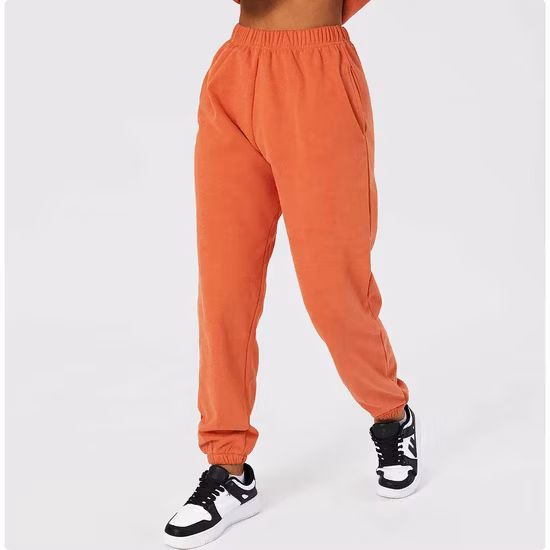 2022 New Design Fashion Clothing Women Pants Juniors′ Smocked Jogger Comfortable Causal Pants